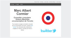 Desktop Screenshot of marccormier.org