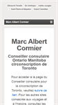 Mobile Screenshot of marccormier.org